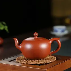 Исин рекомендуется мастеров все руки Аутентичные НЕОБРАБОТАННАЯ руда грязи Чжу дзен край зерна перламутровый чайник Кунг Фу Чай комплект