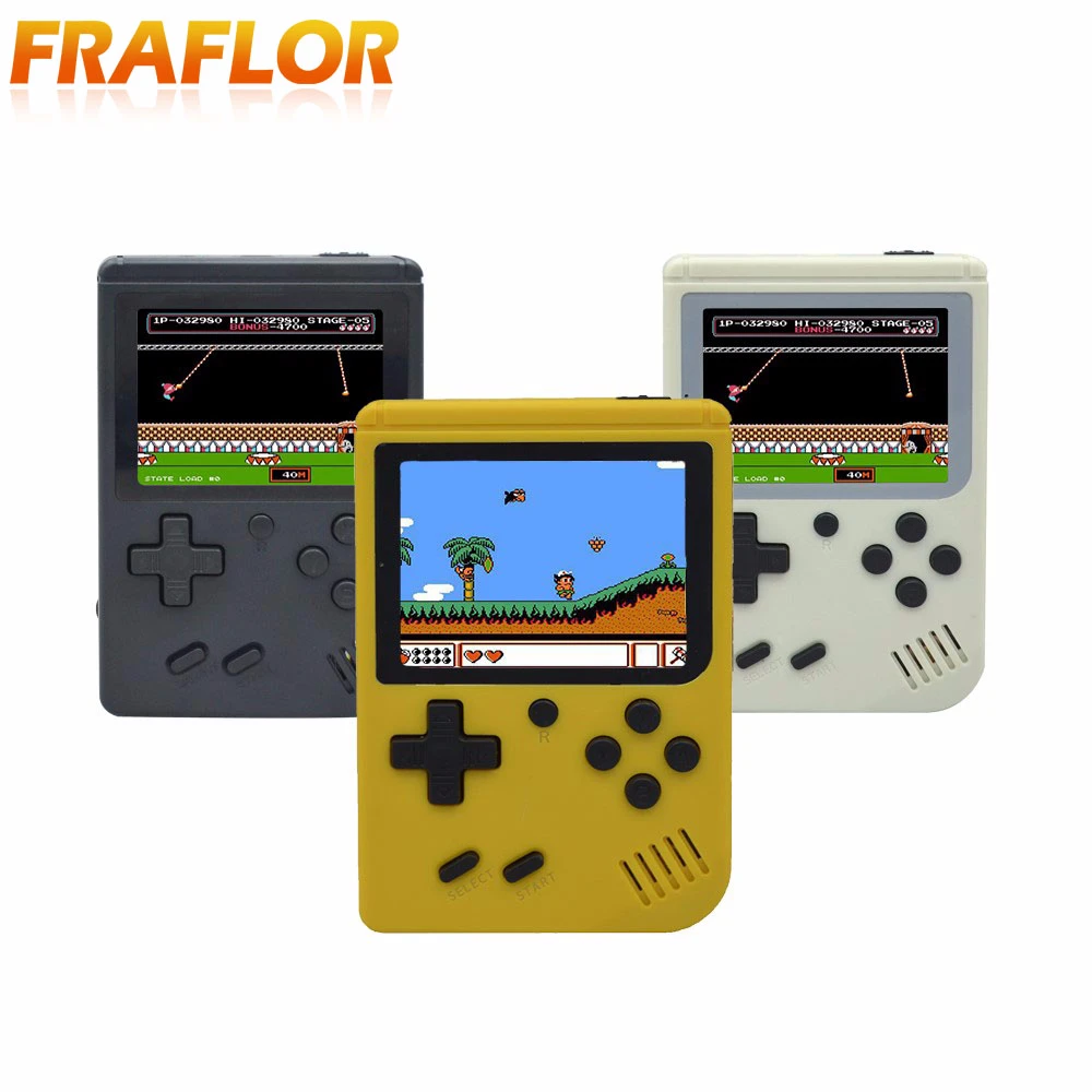 Портативная игровая консоль Fraflor с эмулятором 3 дюйма 168 игр|Портативные игровые