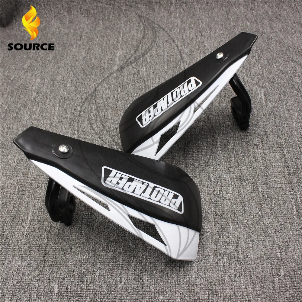 

free shipping 22MM Handguards Handlebar Hand Guards Fit Motorcycle Motocross Dirt Pit Bike Off Road HandGuards black color