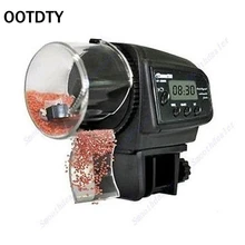 Digital LCD Automatic Fish Feeder Aquarium Tank Pond Auto Fish Feeder Timer Food Feeder Timer aquario