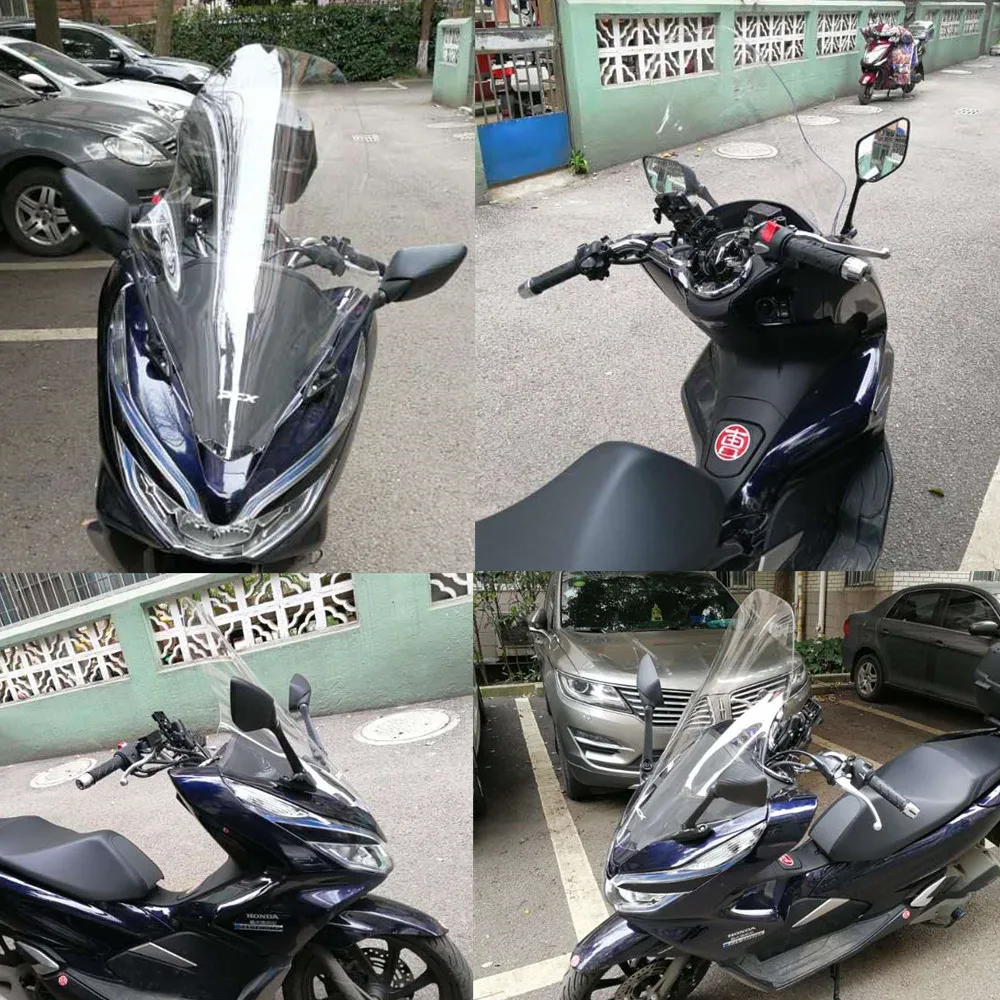 Motor Modifikasi Pcx Lebih Tinggi 15 Cm Kaca Depan Kaca Depan Kaca