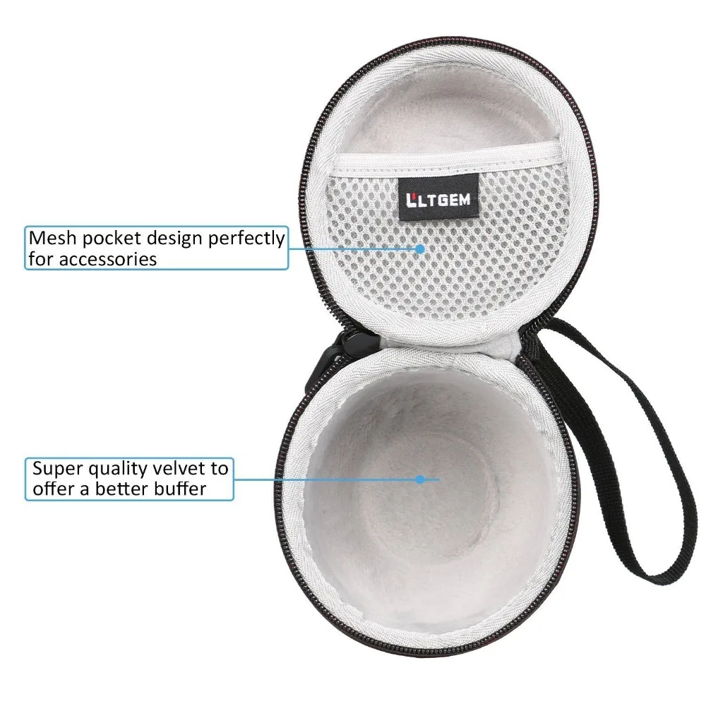

LTGEM EVA Hard Storage Travel Carrying Protective Case For UE WONDERBOOM Super Portable Waterproof Bluetooth Speaker