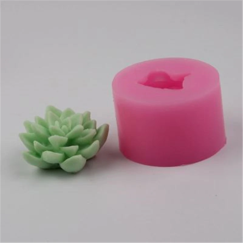 

Silicone Mold Baking Tool Flower Type Meaty Plants Silicone Mold Chocolate Cake Decoration Handmade Soap Mold Kitchen Accessorie