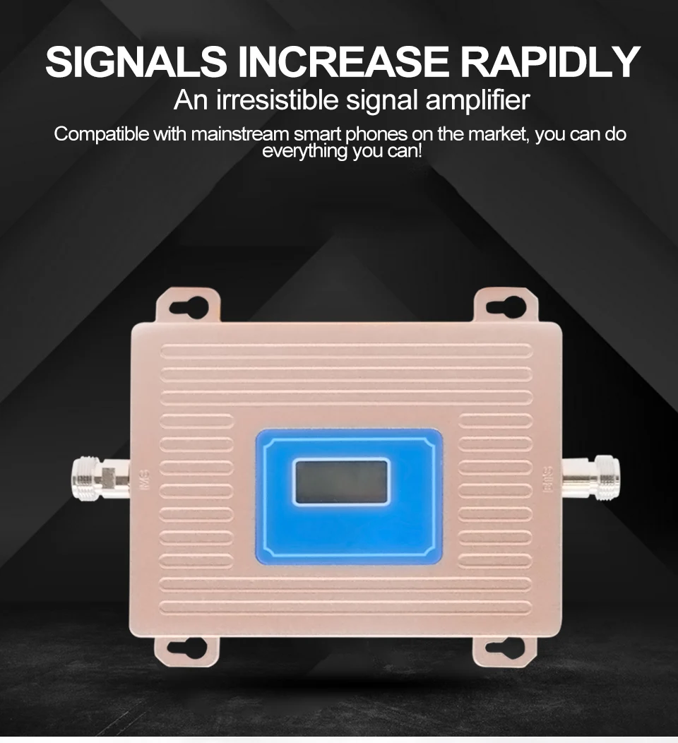3G ретранслятор сотового сигнала GSM 900 UMTS 2100 двухдиапазонный усилитель сотового телефона 900 МГц 2100 МГц+ Внутренняя/наружная антенна