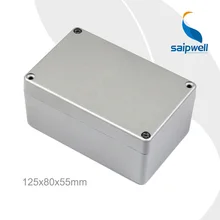 Good Quality Saip Aluminum Box, Waterproof junction Box SP-FA2-1 (125*80*55mm) with 4 screws
