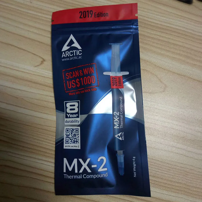 ARCTIC MX 2 4g AMD Intel процессор процессорный кулер охлаждающий вентилятор Тепловая