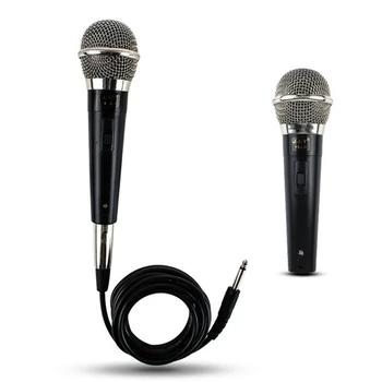 

2019 Handheld Professional Wired Dynamic Microphone Clear Voice for Karaoke Vocal Music Performance