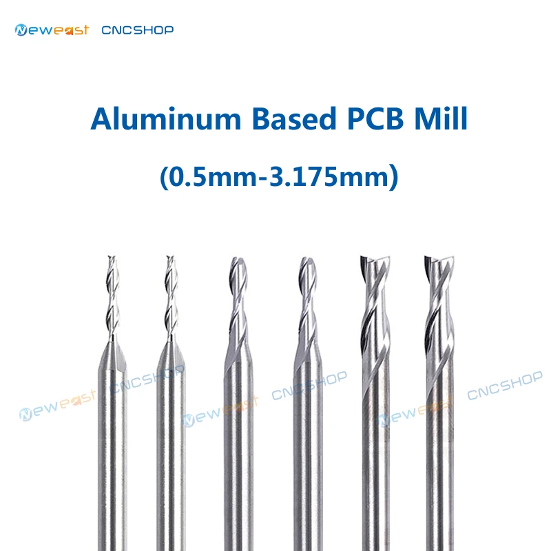 10 шт. 0.80 мм акриловые Endmill, длина лезвия 5 мм Пластик, Алюминий, ПВХ Алюминий основе pcb metal core PCB MCPCB концом