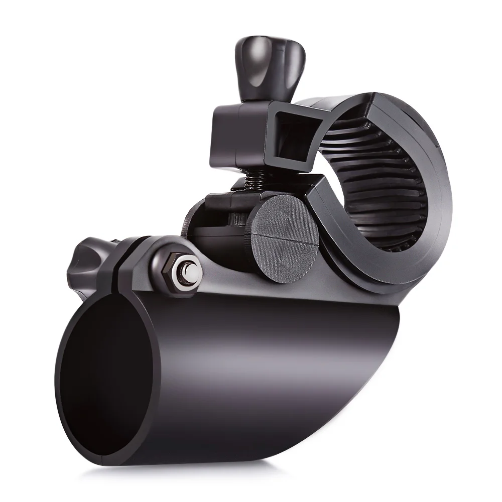 DUUTI MTB Road Bike Flashlight Torch Head Lamp Flash Light Bracket