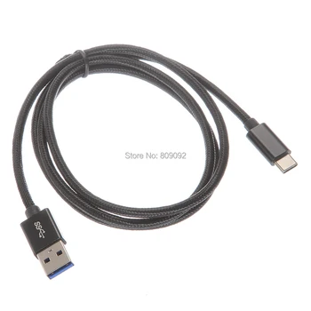 

1M-2M USB-C 3.1 Type C Male to USB 3.0 Male Adapter Connector Durable Braided Data Sync Cable for Type C connector