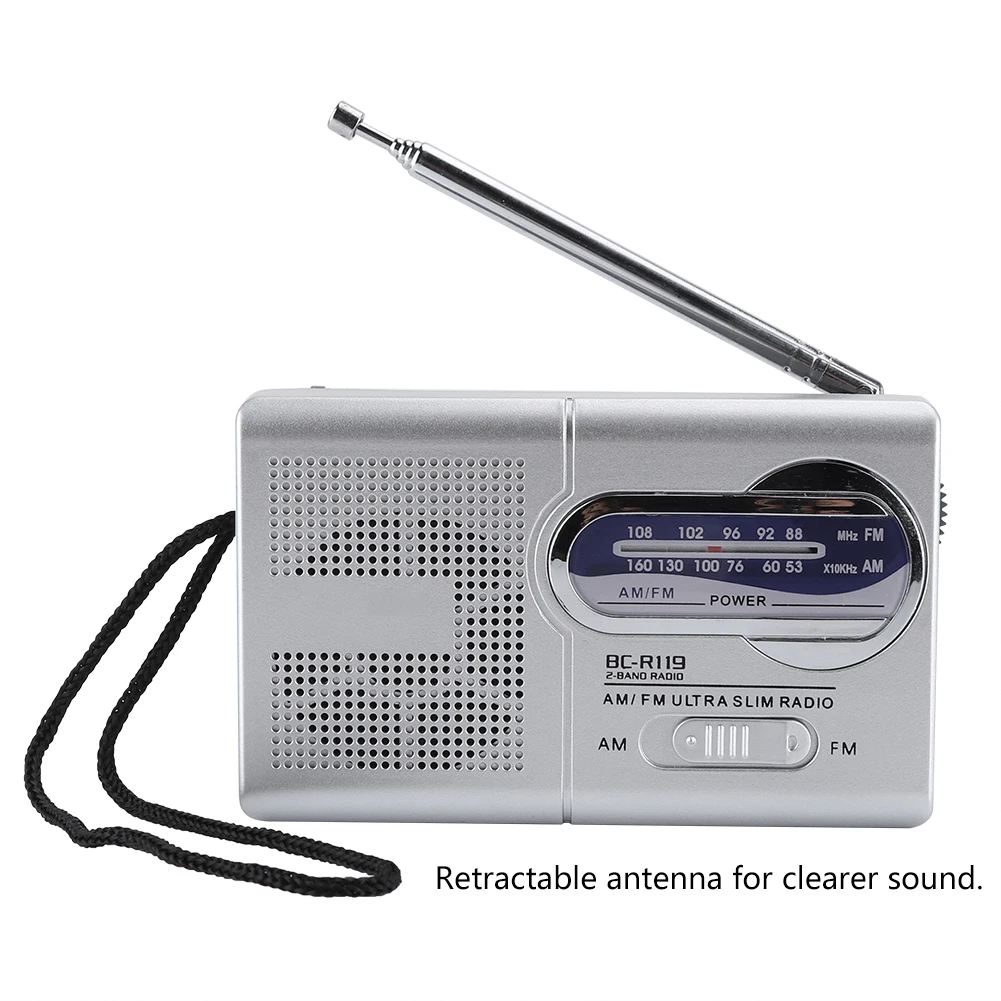 AM/FM старое модное многофункциональное мини радио AM/FM|Радиоприёмники| |
