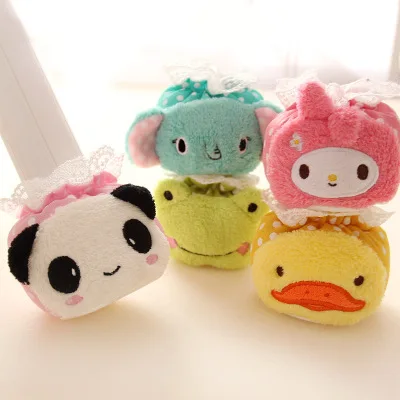 

Aeruiy Cute Cartoon Animals Plush Cloth Wear-Resistant Leg Cover Chair Pad Stool,Table Leg Protector, creative home decor gift