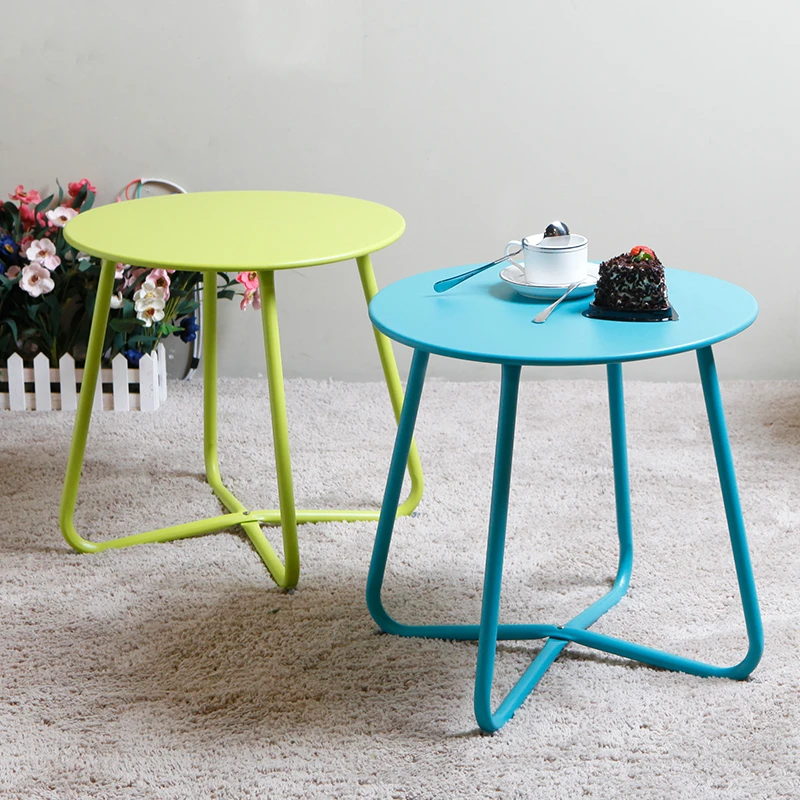 Creative Apartment Living Room Coffee Table Round Table Simple Modern Small Coffee Table Corner Table
