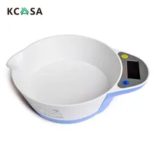 KCASA бытовые электронные цифровые кухонные весы дисплей электронные кухонные весы цифровые весы электронные кухонные инструменты чаша
