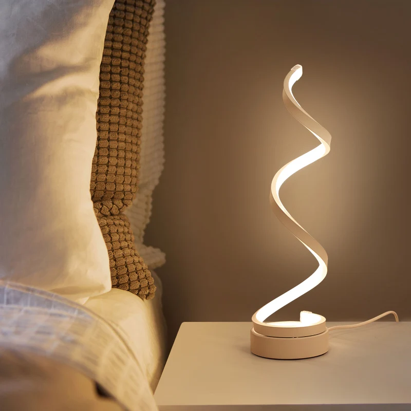 

SETTEMBRE Modern Table Lamps Art LED SMD Lamps White Gold Desk Lamp Home Decoration Reading Light Bedside Study Lamp