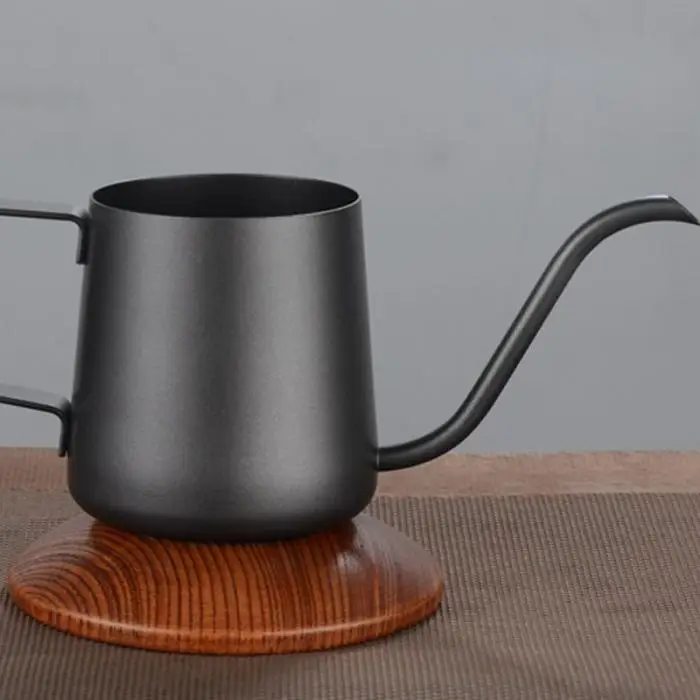 Нержавеющая сталь с длинным носиком капельного чайника узкий гусиная шея руки залить над кофейник хогард