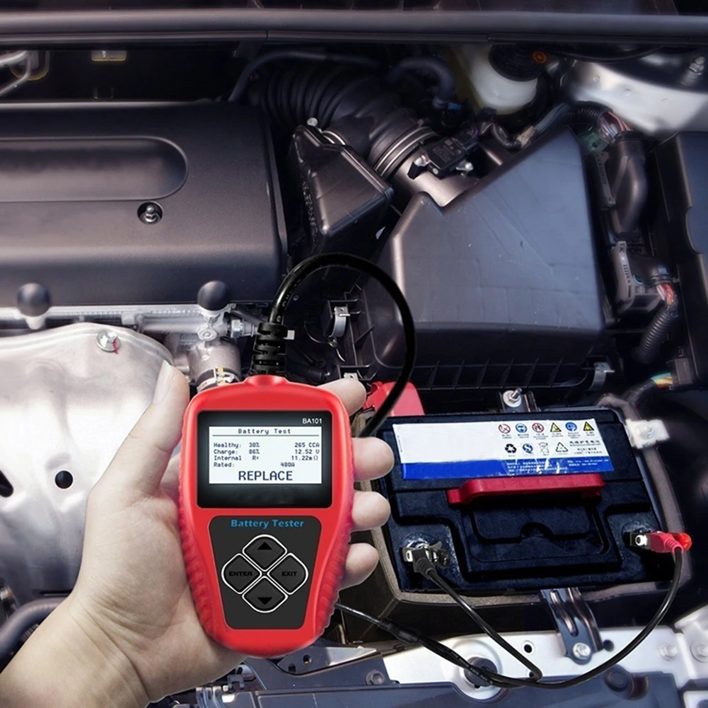 

12V LCD Display Car Tester Vehicle Battery Analyzer automotive battery Detecter
