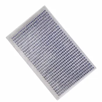 

Children's toy sticker 3mm Diy Decal Mobile Art light blue Crystal Diamond Rhinestone Self Adhesive Scrapbooking sticker