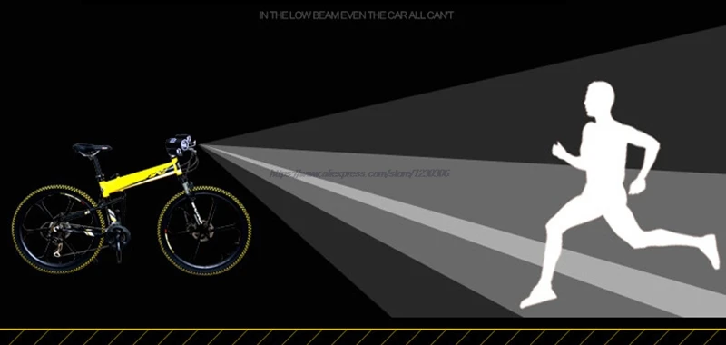 Walkfire велосипедные светильник велосипед вспышки светильник 4 режима Велоспорт Передний светильник головной светильник светодиодный светильник с Водонепроницаемый Аксессуары для велосипеда