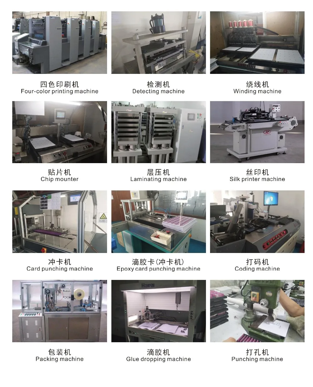 Production Equiment