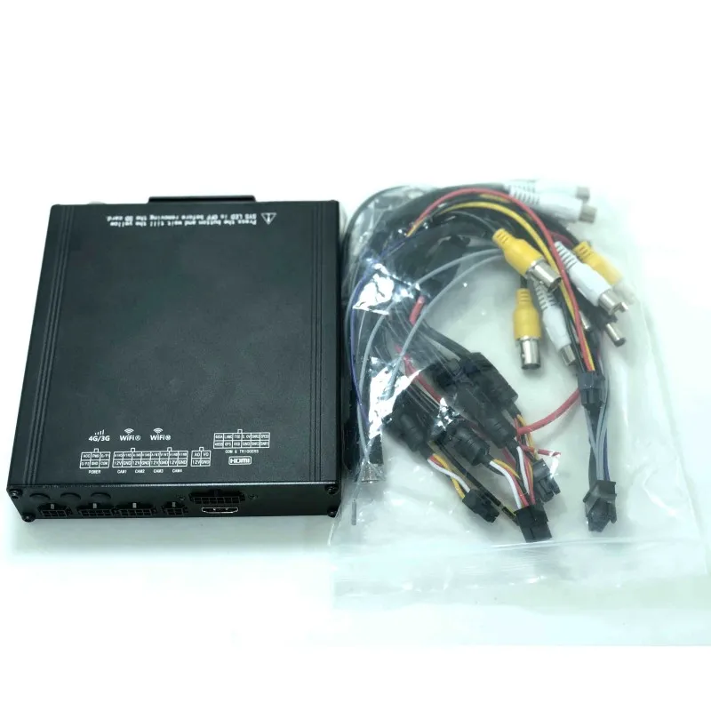  HDVR9804 nuevo 4CH AHD HDD móvil DVR 4G WIFI GPS móvil HDD grabadora de vídeo para taxi car bus sop