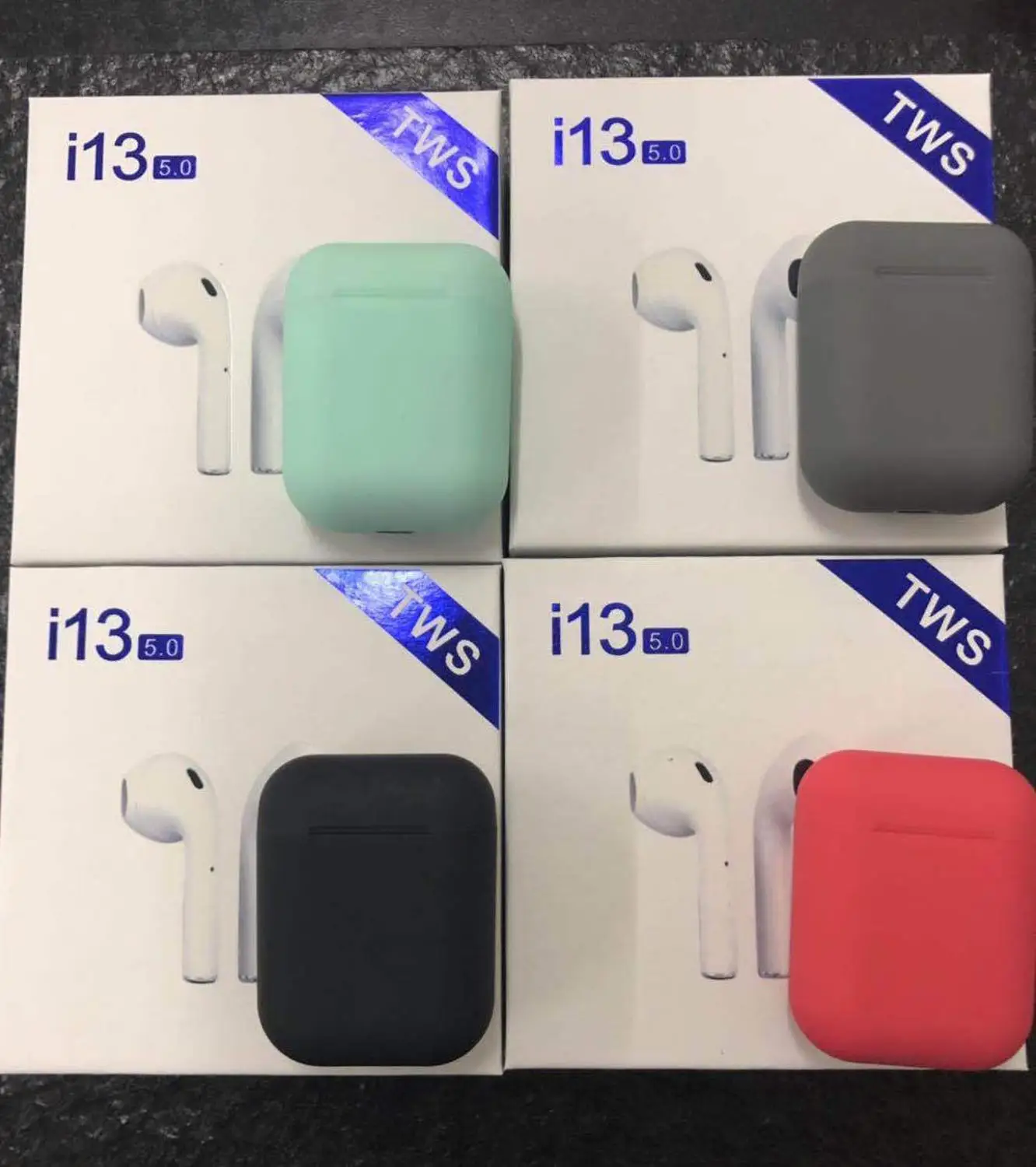 

2019 new i13 TWS Touch control 1:1 for Air Wireless Bluetooth 5.0 3D super bass earphone pk i10 i11 i12 tws pods case as gift