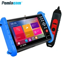 IPC-X ip-тестер CCTV " 4 K 1080P 8GB AHD монитор 8MP TVI CVI AHD PTZ POE камера видео тестер wifi Onvif H.265 с кабелем tracer
