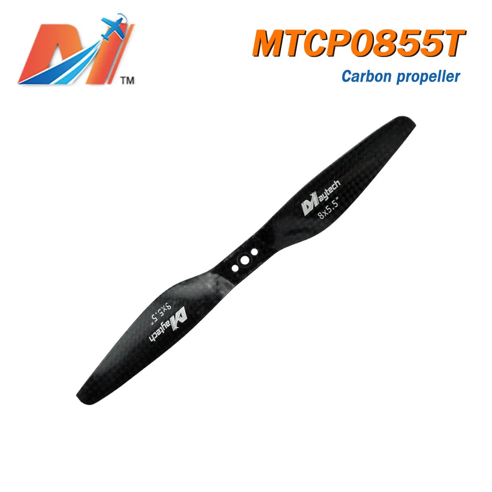 Maytech Clearance Sale multicopter Carbon Propeller 8inch 8 x 5.5 T motor prop for quadcopter