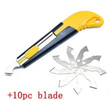 Крюк нож акриловый CD режущий инструмент нож Лезвие стальной крюк режущий инструмент DIY ручные инструменты для ABS пластина акриловая доска пластиковый лист