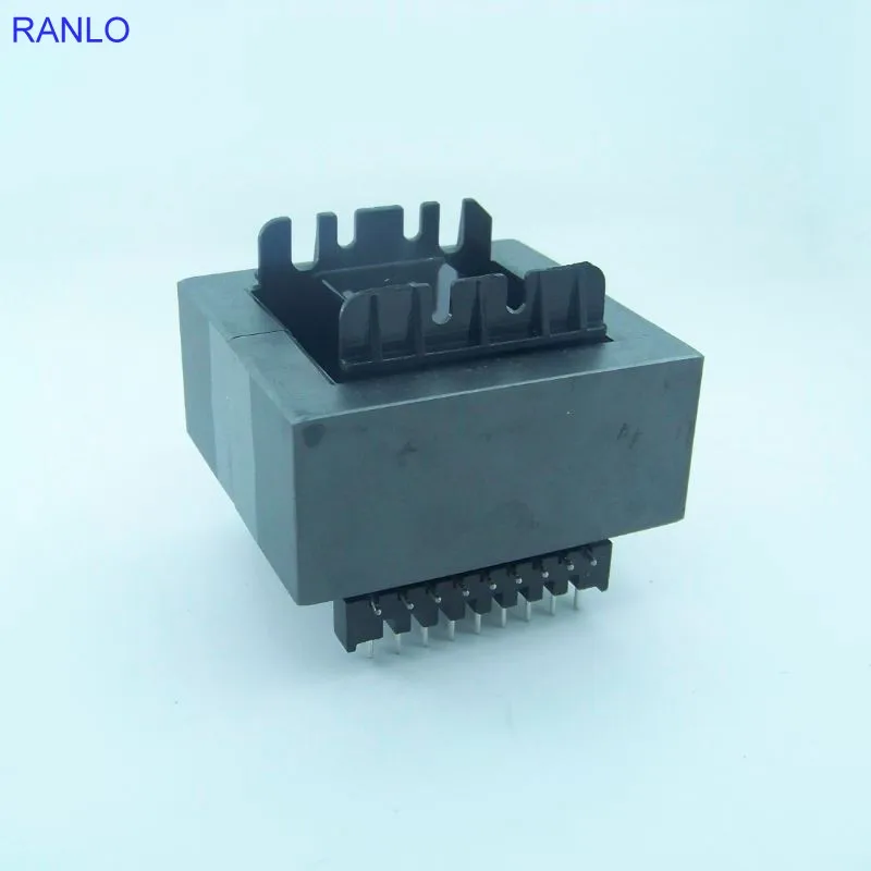 

EE70B 4000W large power transformer bobbin frame PC40 EE70/33/32 magnet ferrite Core 18pin PTH, horizontal