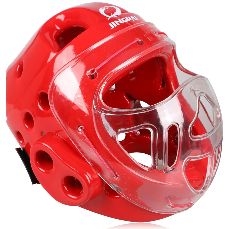 

High quality PU coated kids man woman karate Helmet TKD headgear MMA kick head protector professional fighting muay thai helmets