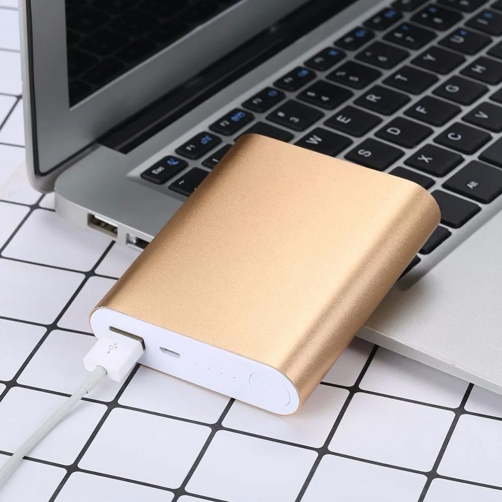 Cewaal power Bank чехол, набор, сделай сам, внешний резервный аккумулятор, корпус для путешествий, зарядное устройство, коробка для 4x18650, аккумулятор для смартфонов, планшетов