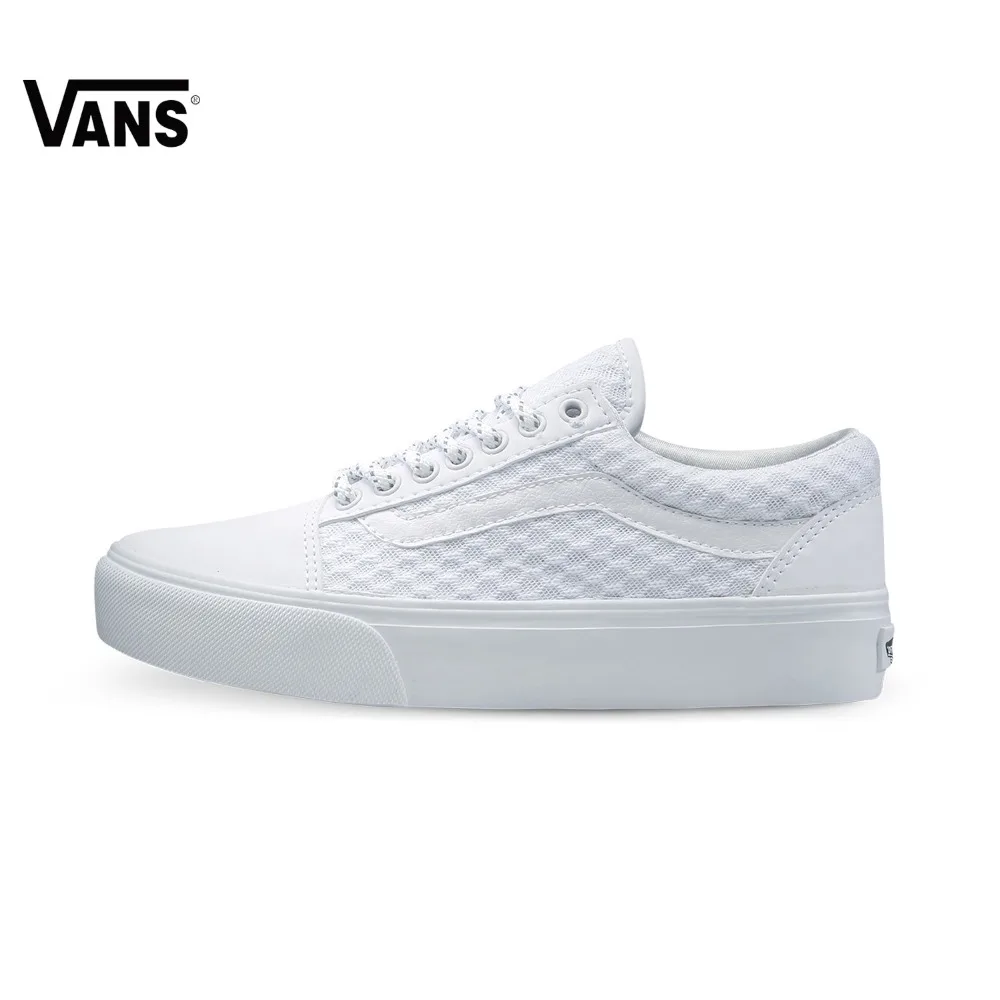 Original Vans New Arrival Low-Top Women's Skateboarding Shoes Sport Shoes Sneakers Comfortable Sport