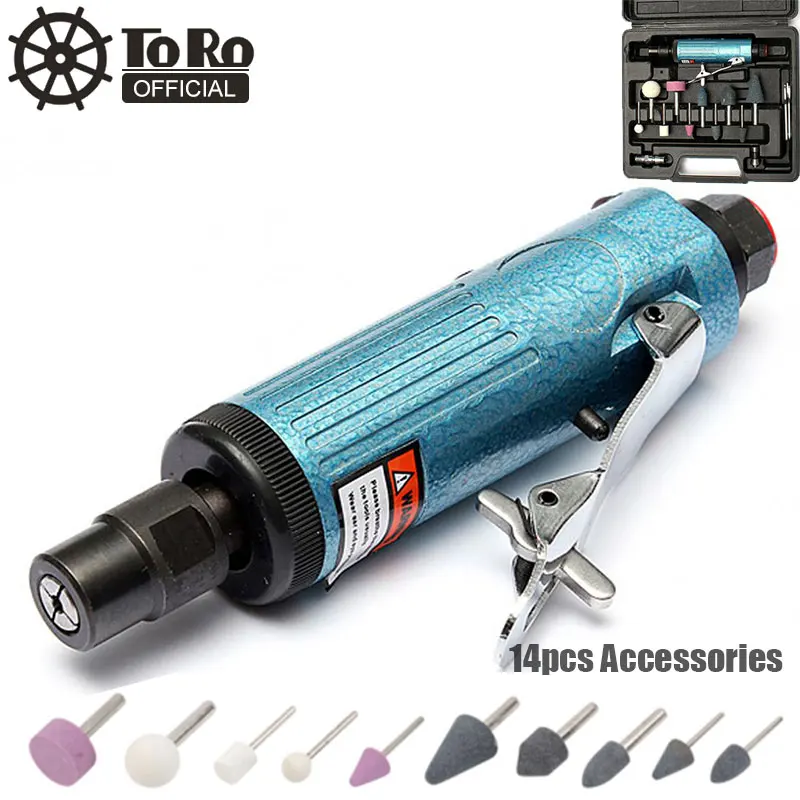 TORO Air Compressor Pneumatic Die Grinder Machine Tire Grinding High speed Mill Engraving Tool
