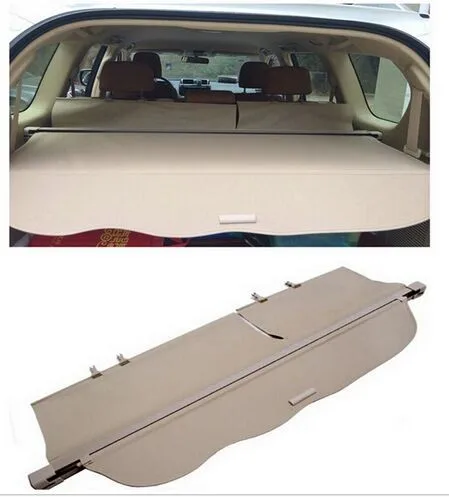 

For toyota Land Cruiser Prado FJ150 FJ 150 2014 2015 Beige Rear Cargo Cover Trunk Shade Security Cover 1set