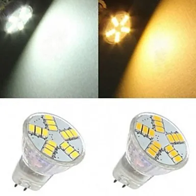 Buy HRSOD 5X GU4(MR11) 1.5W 15 SMD 5630 220 LM Warm White / Cold White MR11 LED Spotlight 12 V lamp led bulb MR11