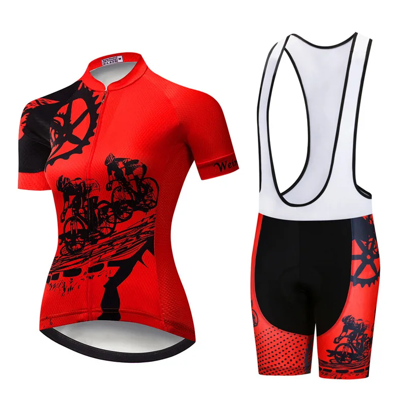 Weimostar 5D гелевая Накладка для велоспорта, набор, профессиональная команда, Женская велосипедная одежда, анти-УФ, велосипедная одежда, короткий рукав, MTB, велосипедная одежда - Цвет: Model 11