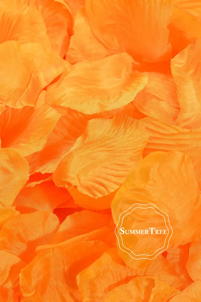 100pcs/pack Silk Rose Petals Table Confetti Artificial Flower Baby Shower Crafts Wedding Supplies Party Christmas Venue Decor