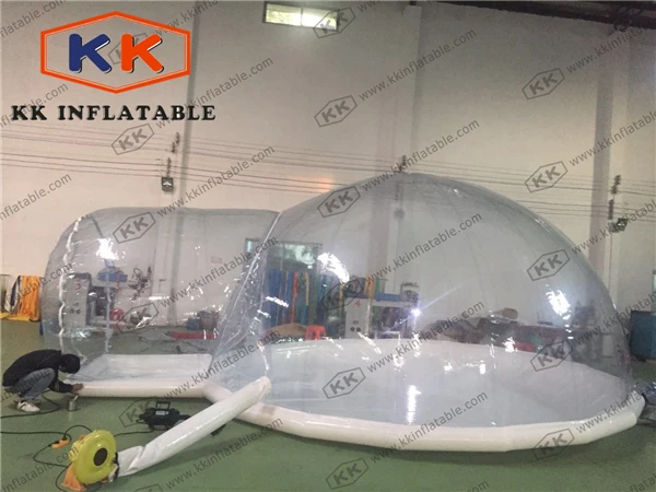 

Big Inflatable Lawn Tent Transparent PVC Inflatable Bubble Tent For Hotel Use