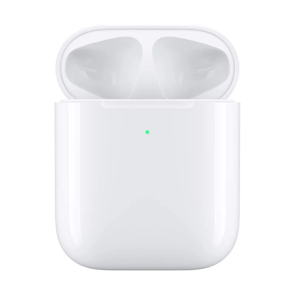for Air pods Fast Wireless Charging Charger Cover Case Box Replacement for Apple Airpods 1 2th Headphones