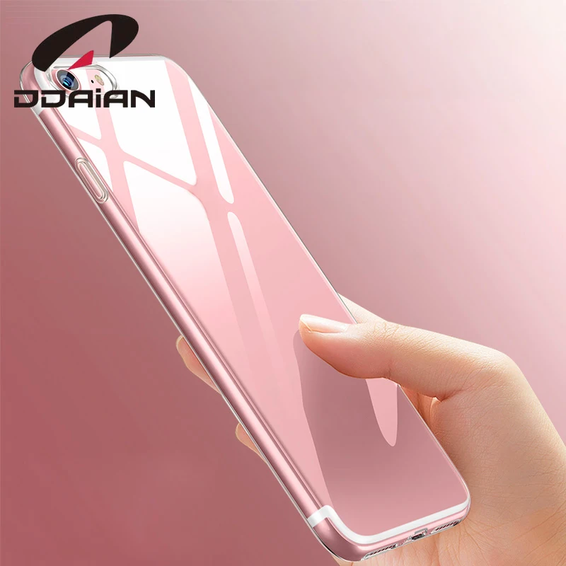 

Ddaian for iPhon 6 Case Tpu Phone Case Transparent Protective Shell Ultra Thin Waterproof Case