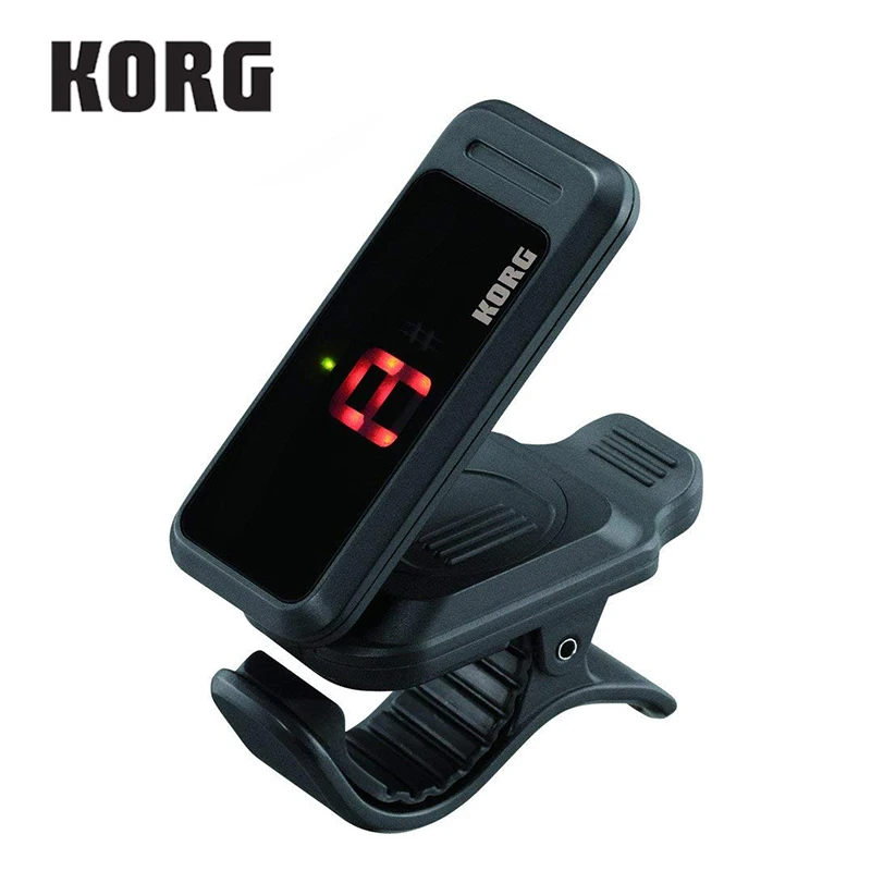 Cena KORG PITCHCLIP PC 1 PC 2 PC1 PC2 ultra przenośny niskoprofilowy Clip on tuner gitarowy tuner chromatyczny ultra przenośny łatwe składanie