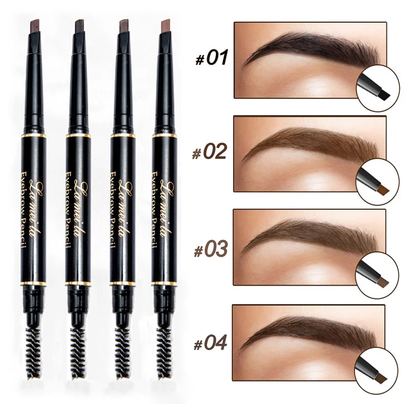 

Eye Brow Tint Cosmetics Natural Long Lasting Paint Tattoo Eyebrow Waterproof Black Brown Eyebrow Pencil Makeup