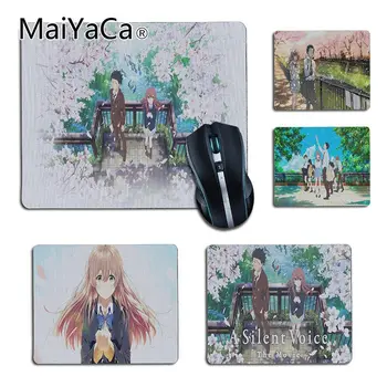 

MaiYaCa Hot Sales A Silent Voice Comfort small anime Mouse Mat Gaming Mouse pad Size for 25X29cm 18x22cm Gaming Mousepads