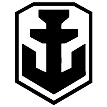

CK2652#14*18.5cm World of warships funny car sticker vinyl decal silver/black car auto stickers for car bumper window car decor