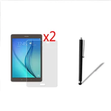 Película 2x + 2x paño + 1x Stylus Pen, Anti-Glare Screen Protector Matted Films Mate Para Samsung Galaxy Tab 8.0 T350 T351 T355 8″
