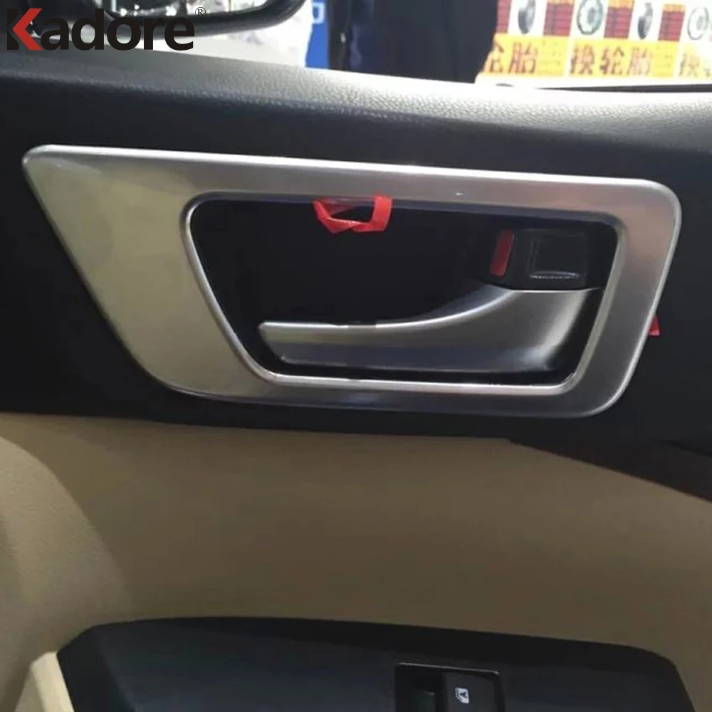 Матовая дверная ручка для Toyota Highlander 2015 2017 2018 2019|handle cover|cover handlechrome car styling |