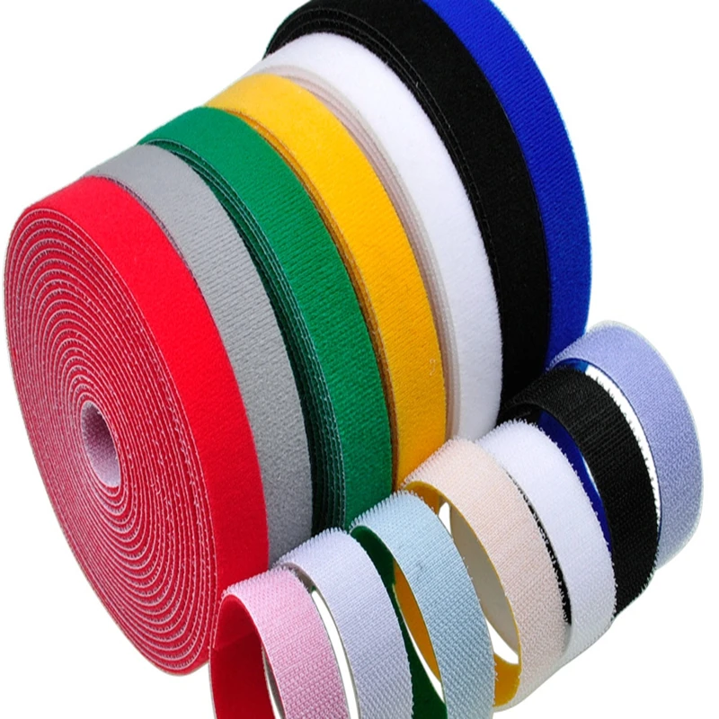 

1PCS Magic cable tie tape Wide 10 mm nylon strap 5meters marker straps wiring harness