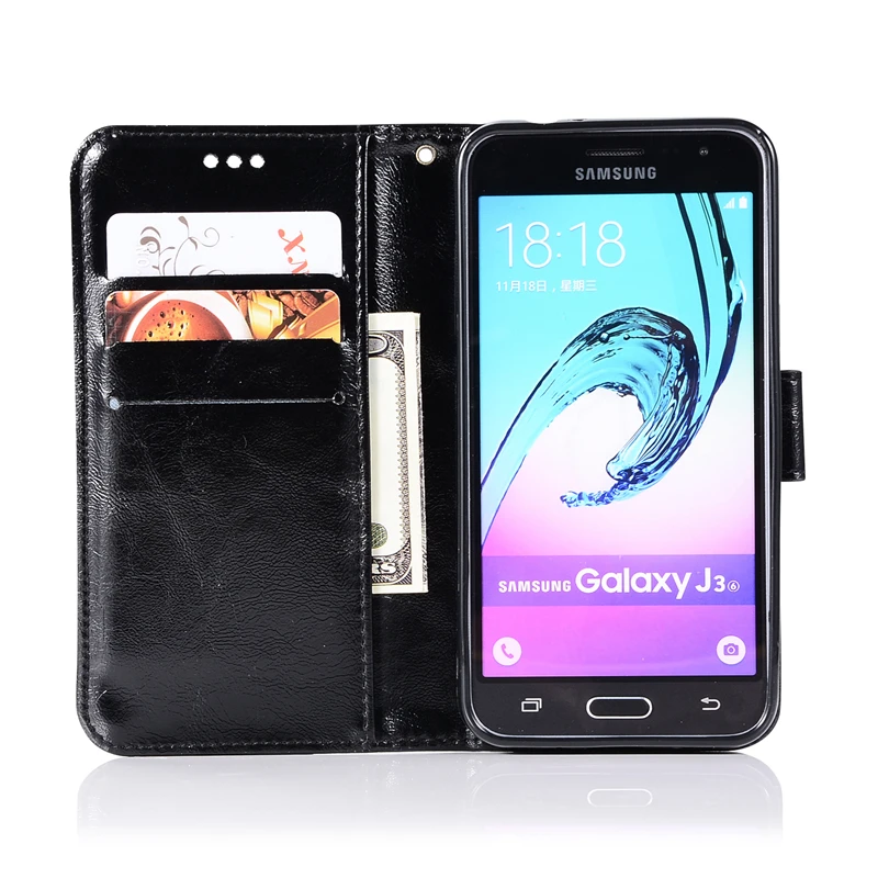 Для samsung Galaxy J3 2016 SM J320F TPU чехол для J 3 J320 Флип кожаный на телефон 2016|case for j3|case
