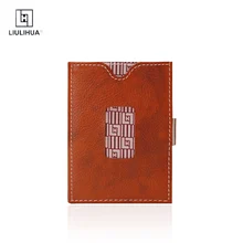 Пакет визитных карточек тонкий волшебный кошелек ультратонкий мужской тонкий кошелек три раза кожаные мужские бумажники и кошельки мужской короткий кошелек